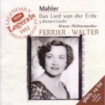 ワルター指揮／マーラー：大地の歌／ウィーン・フィルハーモニー管弦楽団（1952年録音）