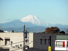 富士山（2010年11月19日撮影）